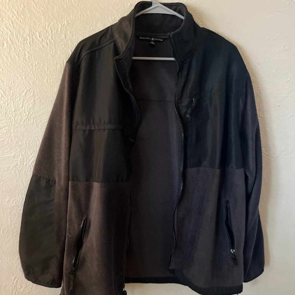 Beverly Hills Polo Club Black Zip-up Sweater